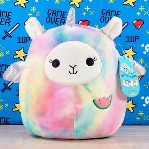 Squishmallow Lucy-May the Llama-Pegacorn 8" UltraSoft Fantasy Pal Toy Plush NWT